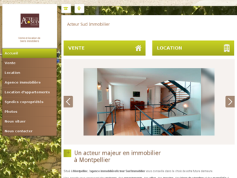 acteur-sud-immobilier.fr website preview