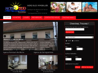nordsud-immobilier.fr website preview