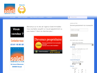 soleil-immobilier.com website preview