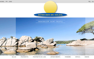 demeures-st-tropez.com website preview
