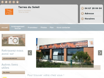 terresdusoleil-34.fr website preview