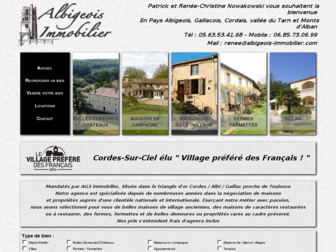 albigeois-immobilier.com website preview