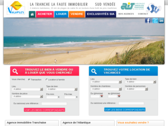 latranche-immobilier.com website preview