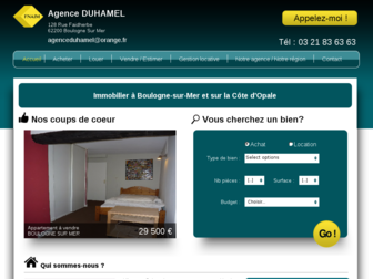 boulogne-sur-mer-immobilier.fr website preview