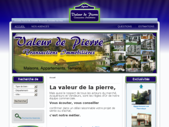 valeur-de-pierre.fr website preview