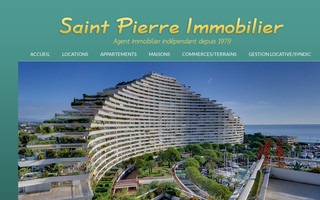 saintpierreimmobilier.fr website preview