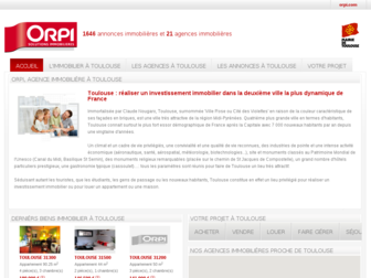 toulouse.orpi.com website preview