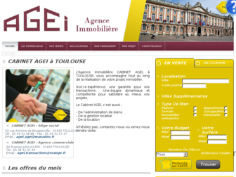 agence-agei.com website preview