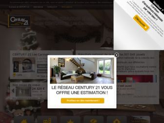 century21lescarmes.com website preview