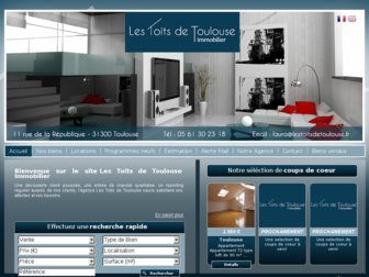 lestoitsdetoulouse.com website preview