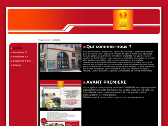atrium-toulouse.fr website preview