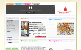 solution-immobilier.fr website preview