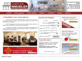 comptoir-immo.fr website preview