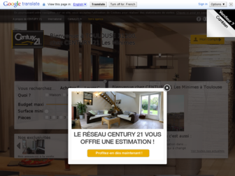 century21-minimes-toulouse.com website preview