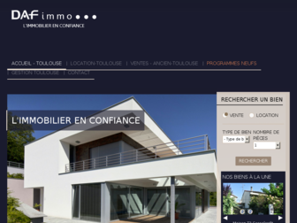 daf-immo.com website preview