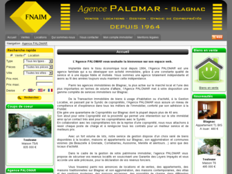 agence-palomar.fr website preview