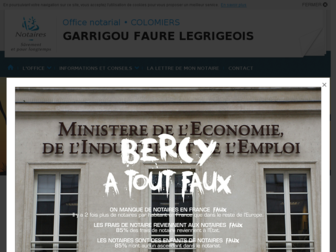 garrigou-faure-legrigeois.notaires.fr website preview