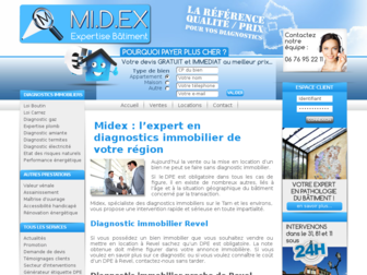 midex-btp.com website preview