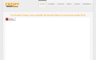 groupe-crespy.fr website preview