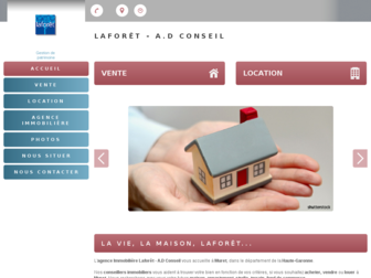 agence-immobiliere-muret.fr website preview