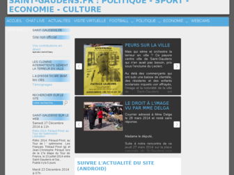 saint-gaudens.fr website preview