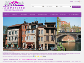 belotti-immobilier.com website preview