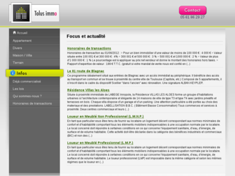 tolus-immo.com website preview