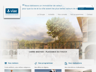 viae.fr website preview