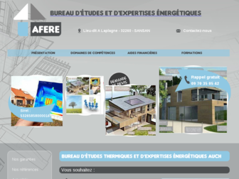 afere.fr website preview