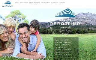 groupeperottino.com website preview