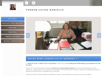ferrandanielle.com website preview