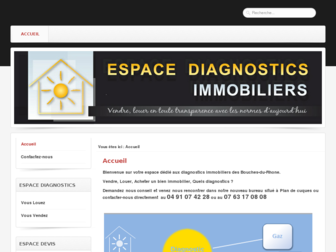 espace-diag.fr website preview