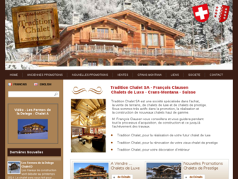 traditionchalet.ch website preview