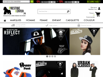 prestigecenter.fr website preview