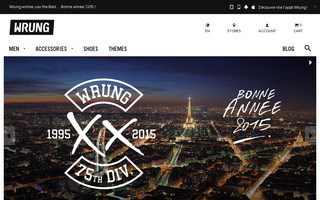 wrung.fr website preview