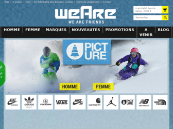 weare.fr website preview