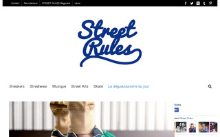 street-rules.com website preview