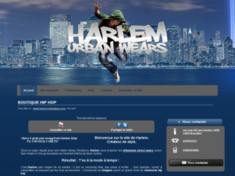 harlem-urbanwears.com website preview