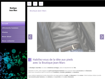 vetements-homme-ain.fr website preview