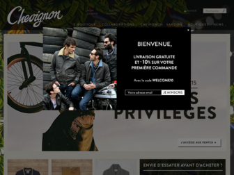 chevignon.com website preview