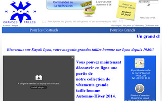 kayak-lyon.com website preview