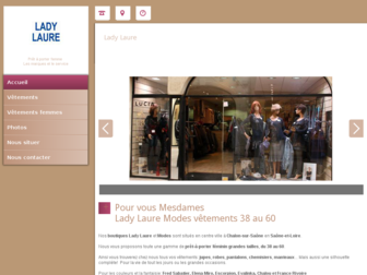 ladylaure-grandes-tailles.fr website preview