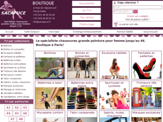 sacapuce.fr website preview