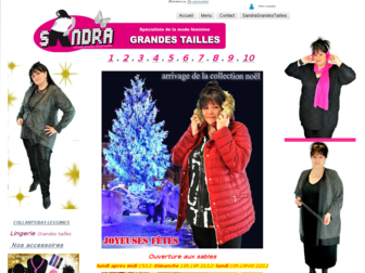 sandragrandestailles.com website preview