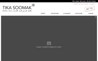 tika-soomak.fr website preview