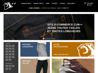 cubjeans.com website preview
