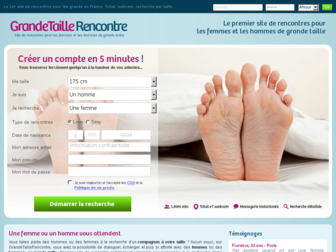 grandetaillerencontre.com website preview