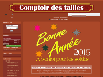 comptoirdestailles.fr website preview