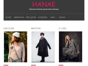 hanae-quimper.fr website preview