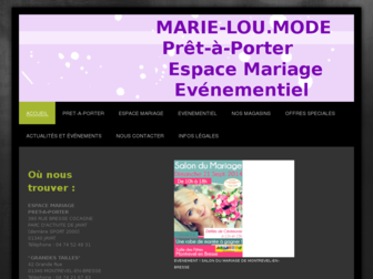 marie-lou-mode.fr website preview
